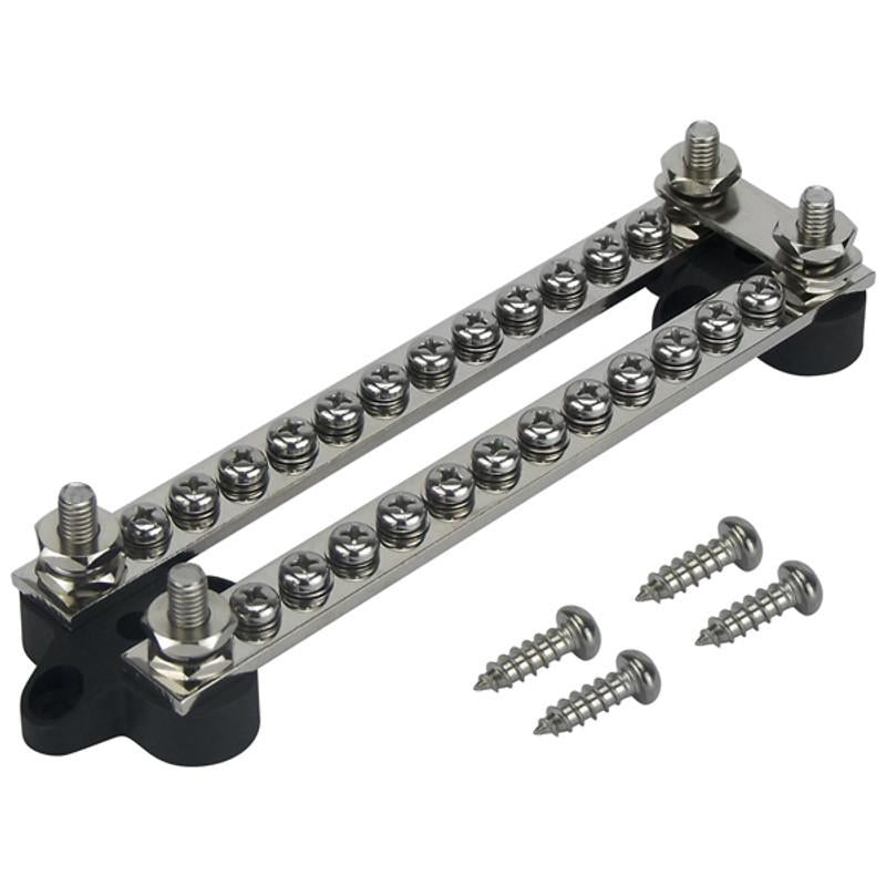 RELAXN Heavy-Duty Buss Bar – 2 x 12 Way 4 Stud