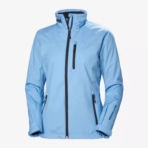 HELLY HANSEN WOMEN'S CREW MIDLAYER JACKET BRIGHT BLUE