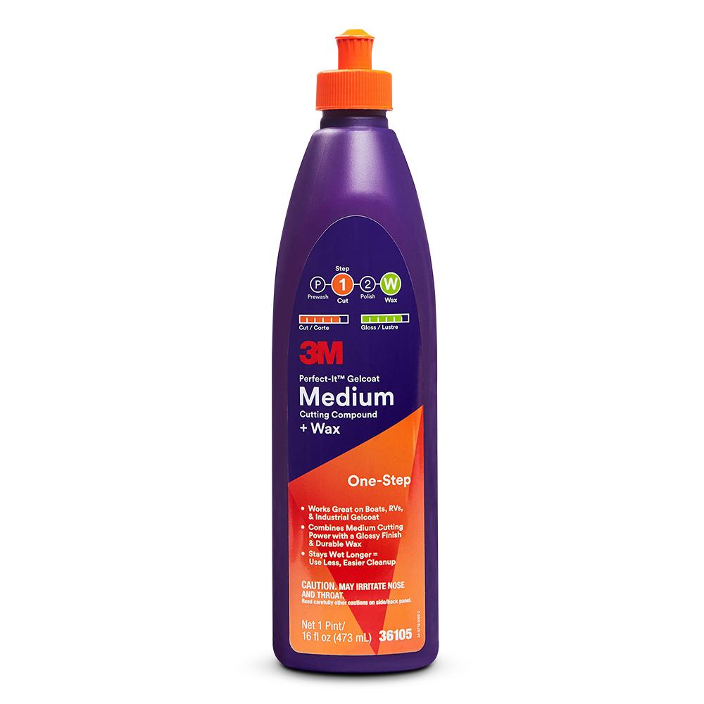 3M™ Perfect-It™ Gelcoat Medium Cutting Compound + Wax 473ml