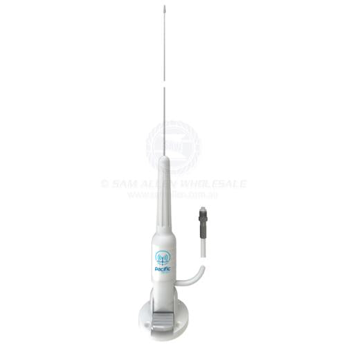 Antenna VHF 1.0m LayDown Base White