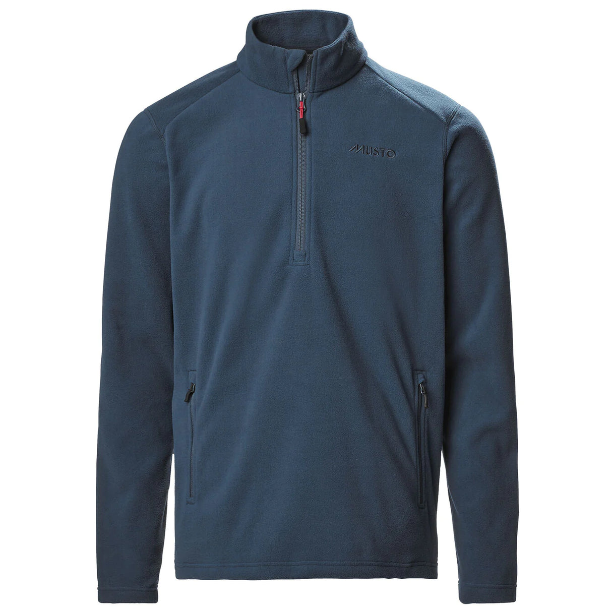 MENS CORSICA 100GM ½ ZIP FLEECE NAVY MEDIUM CLEARANCE MAGNETIC ISLAND RACE WEEK 2023