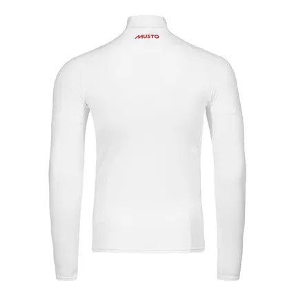 Musto Championship long sleeve Rash Top White