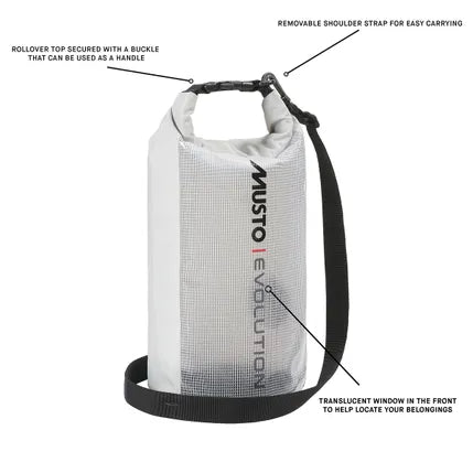 Musto Evolution 10L Dry Tube - Platinum