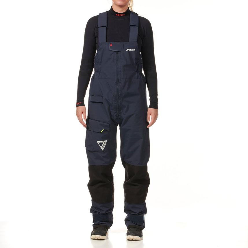 MUSTO WOMEN'S BR1 CHANNEL TROUSERS NAVY