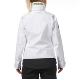 MUSTO WOMEN'S BR1 SOLENT JACKET WHITE SIZE 12