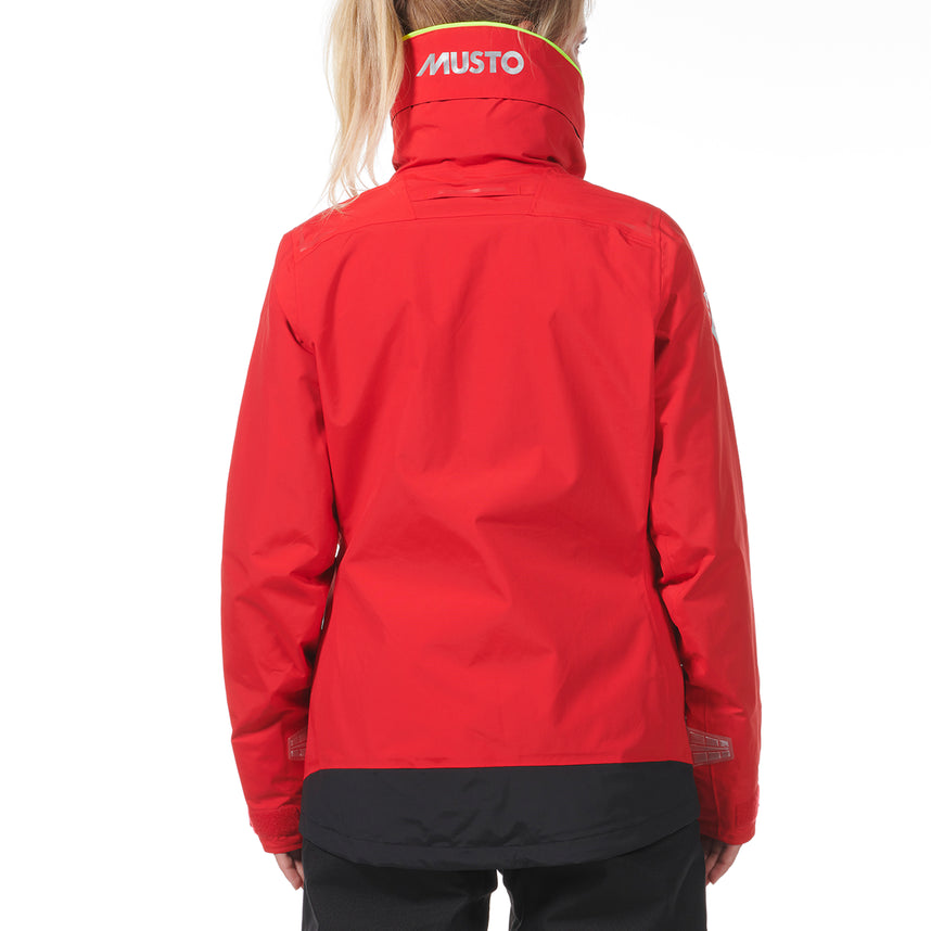 MUSTO WOMEN'S BR1 CHANNEL JACKET RED