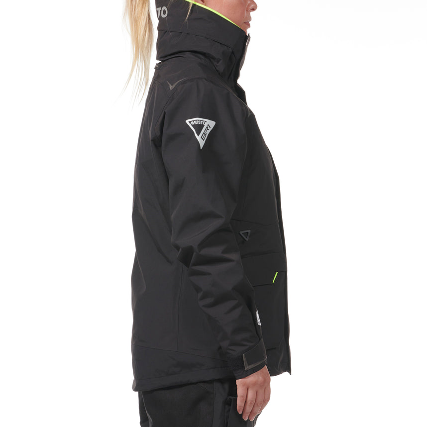 MUSTO WOMEN'S BR1 CHANNEL JACKET BLACK 12