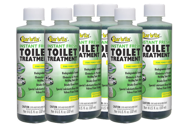 Starbrite Insta Fresh Toilet Treatment Pine Forest Scent 237ml 6 Pack