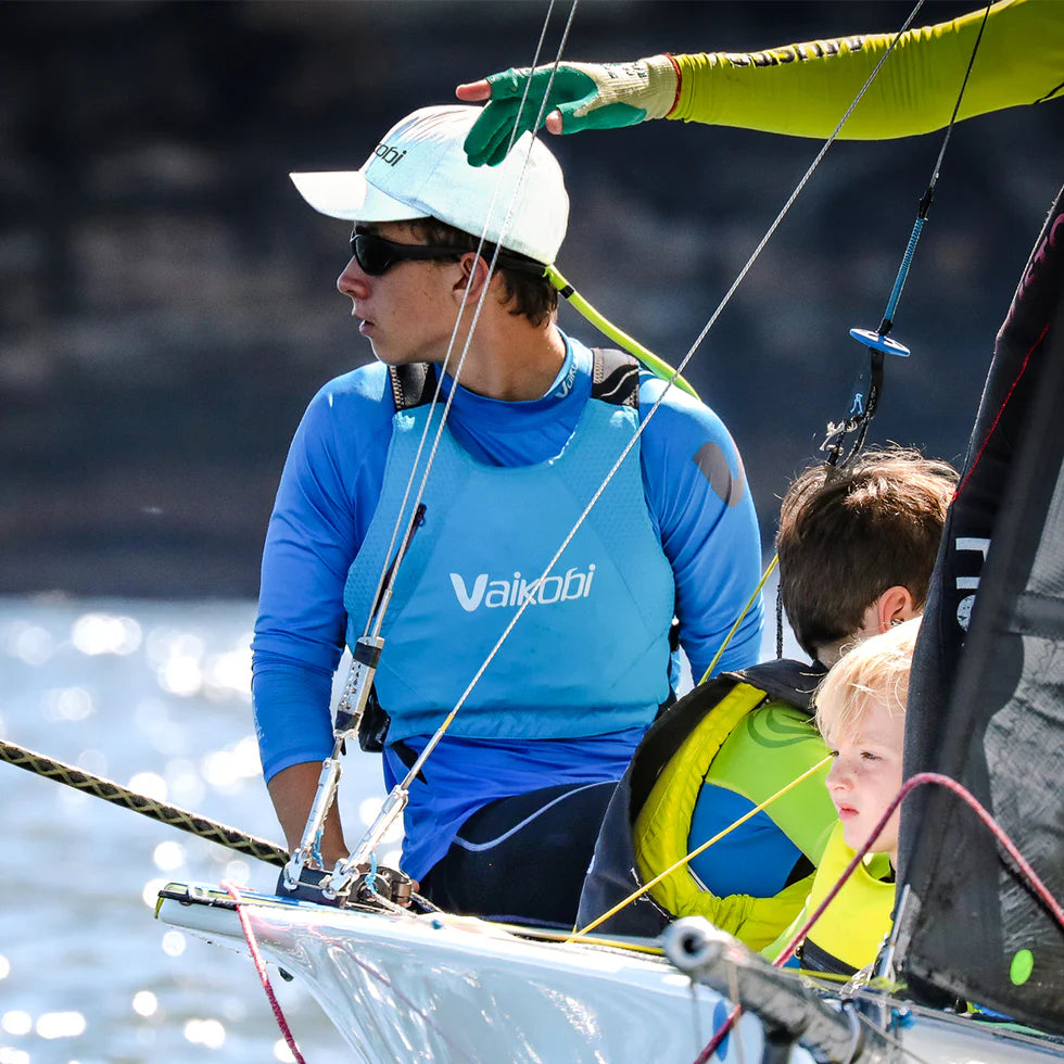 VAIKOBI VX RACE PFD LIFE JACKET - CYAN / Light Blue