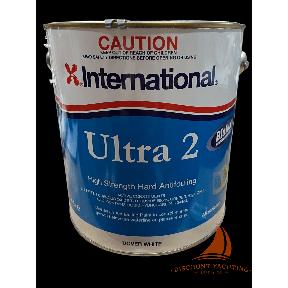 International Ultra 2 Antifouling Dover White 4Lt