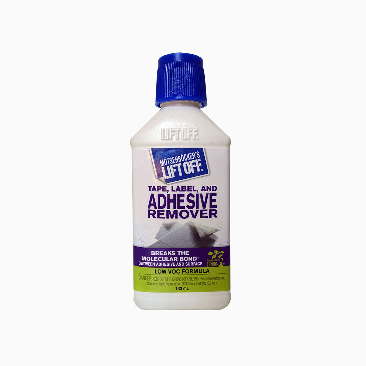 Mötsenböcker’s Lift Off® Tape, Label, and Adhesive Remover 133ml