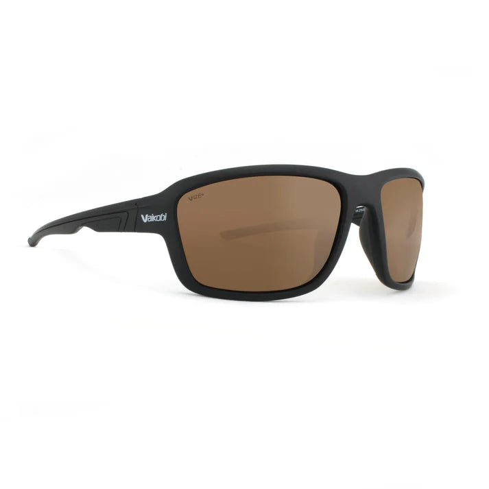 Vaikobi GARDA POLARIZED SUNGLASSES (BLACK/AMBER)