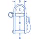 Ronstan Halyard Pin Shackle RF1032