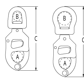 Ronstan Triggersnap Shackle,Large Bail,89mm