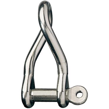 Ronstan Shackle Twisted Pin 3/8" RF631