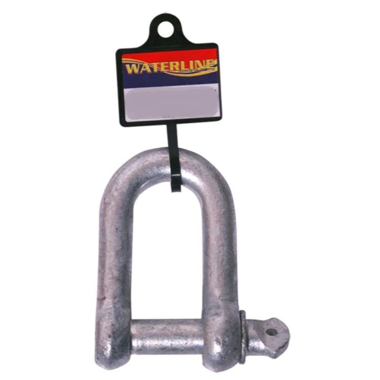 Waterline Hot Dip Galvanized Dee Shackle