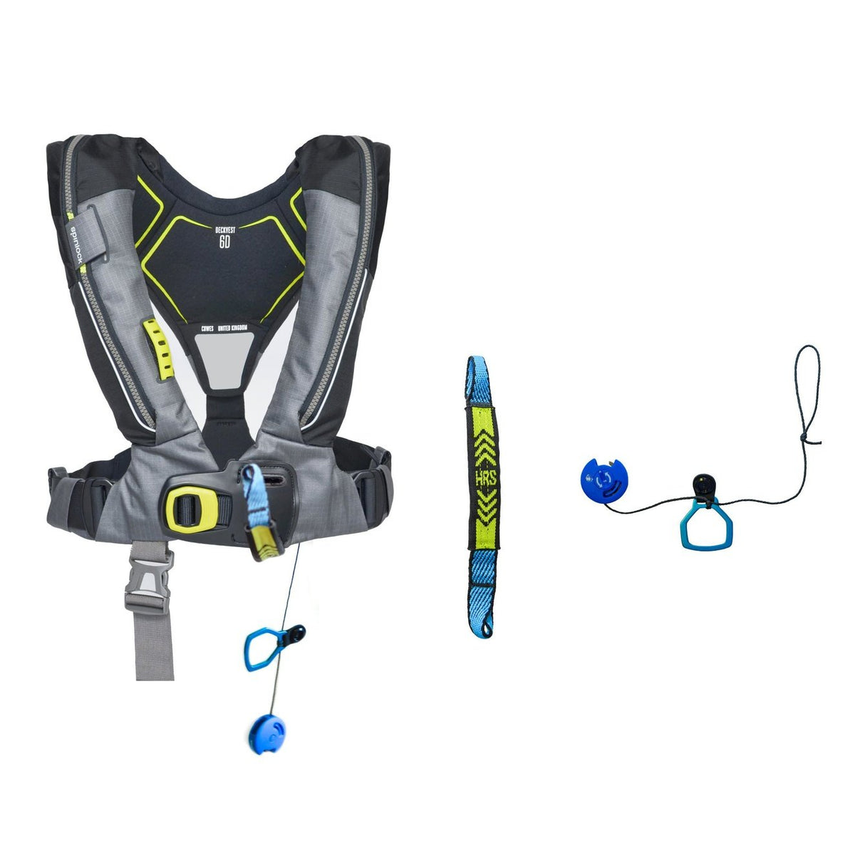 Spinlock DECKVEST 6D With HRS 170N PFD Black