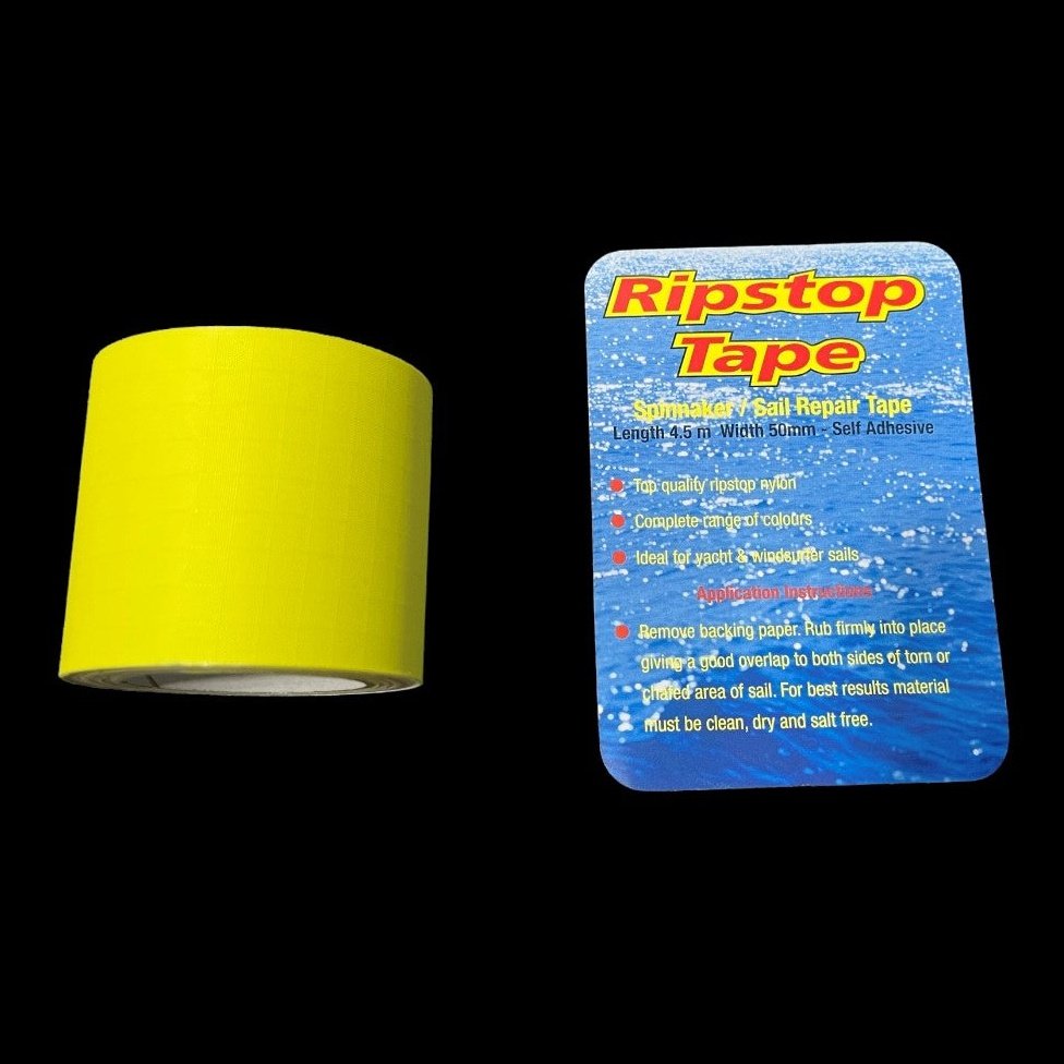 Ripstop Spinnaker Sail Repair Tape Yellow