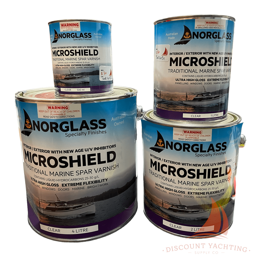 Norglass Microshield Spar Varnish ***Various Sizes***