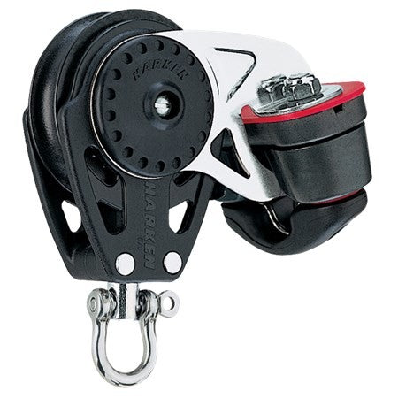 Harken 40mm Block With Swivel & Cam Cleat 2645