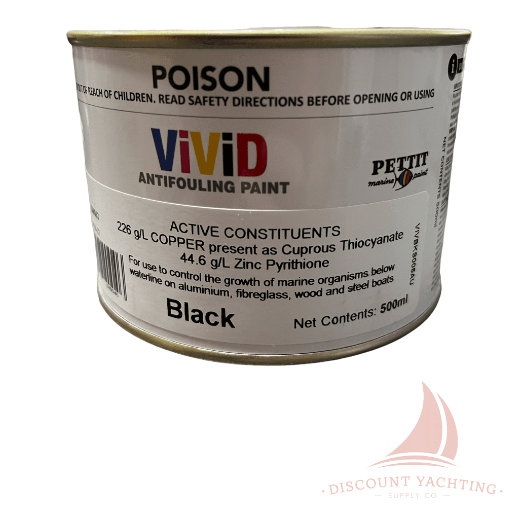 Altex Pettit Vivid Aluminium Antifouling Black 500ml